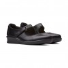 Clarks - Hope Henley Black Leather